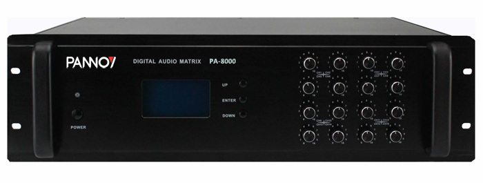 PA-8000 16X16音频矩阵