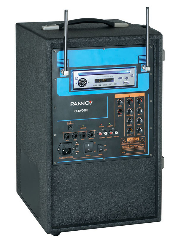 PA-DVD168 便携式广播系统