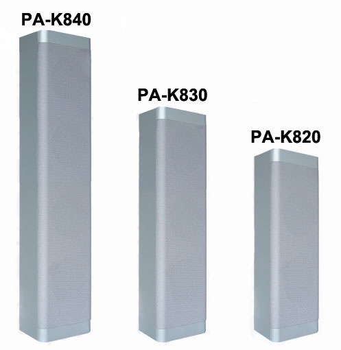 PA-K820/PA-K830/PA-K840 室内木质音柱