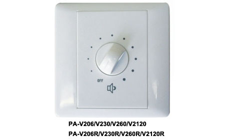 PA-V206/PA-V230/PA-V260/PA-V2120/PA-V206R...... 音量控制器