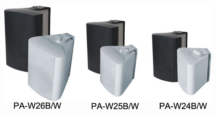 PA-W24B/PA-W24W/PA-W25B/PA-W25W/PA-W26B/PA-W26W 壁挂音箱